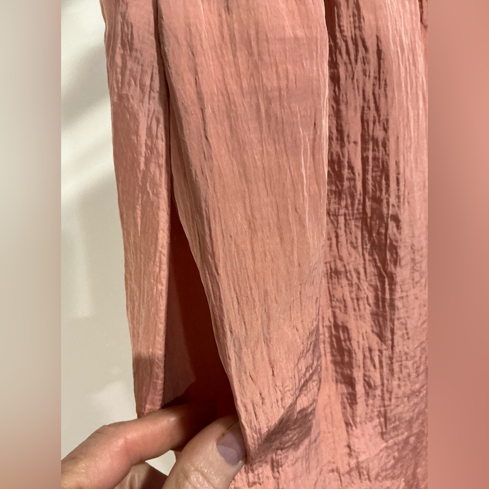 House of Harlow 1960 Wide Leg Pants in Rust - Picture 4 of 6